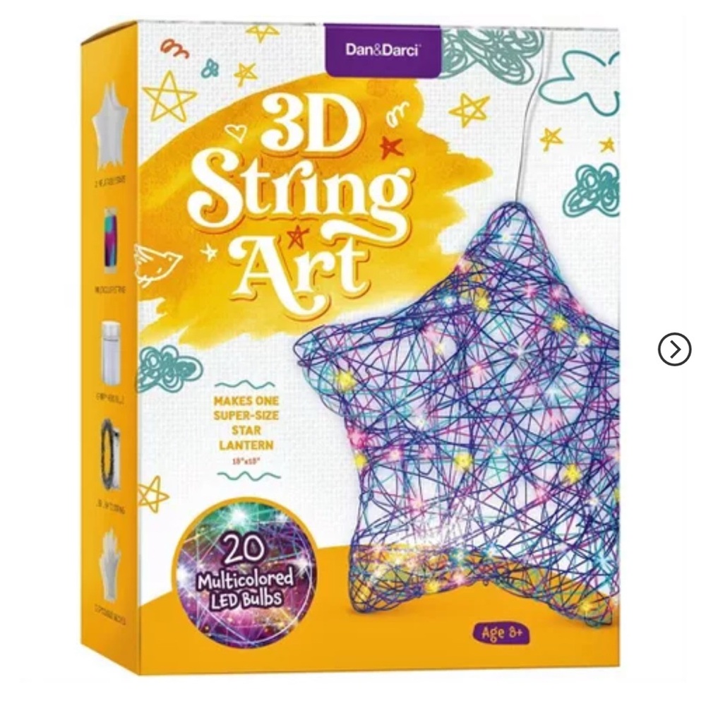 Dan&Darci 3D String Art LED Lighting Kit
